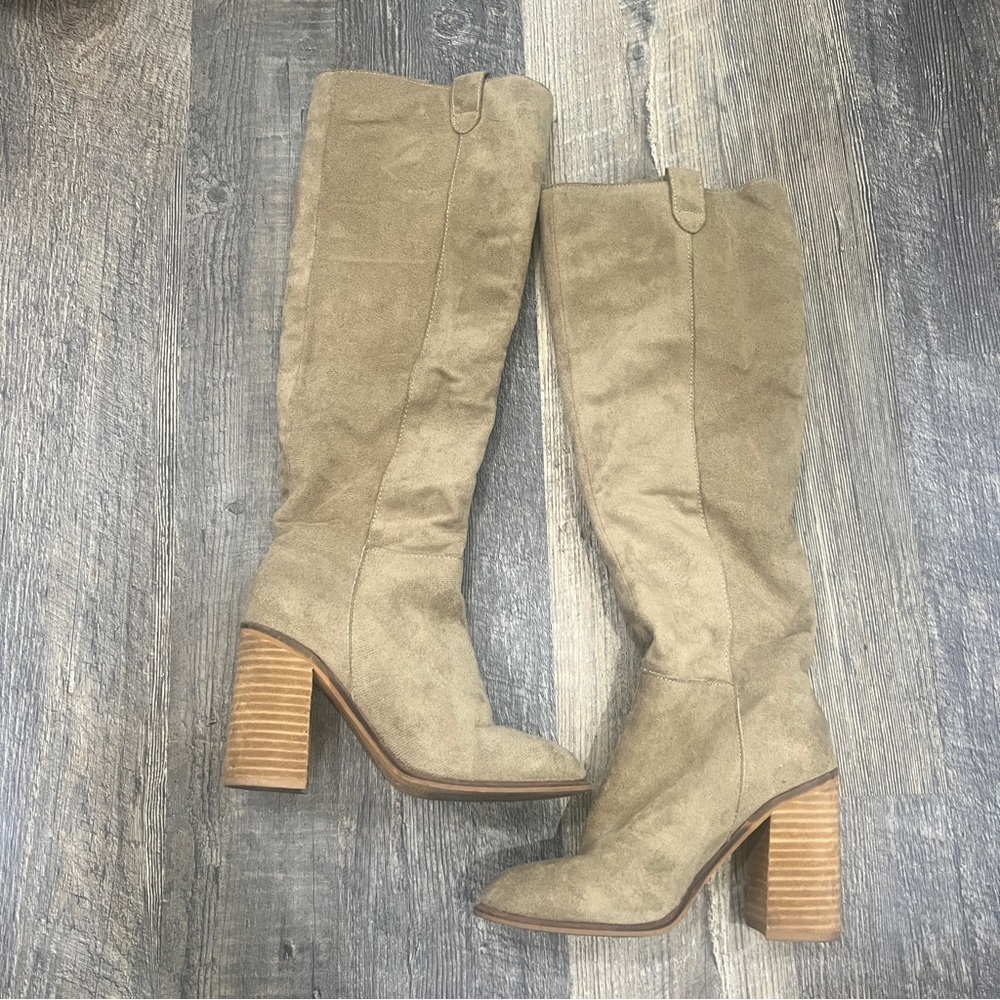 Saint Slouch Boot taupe color